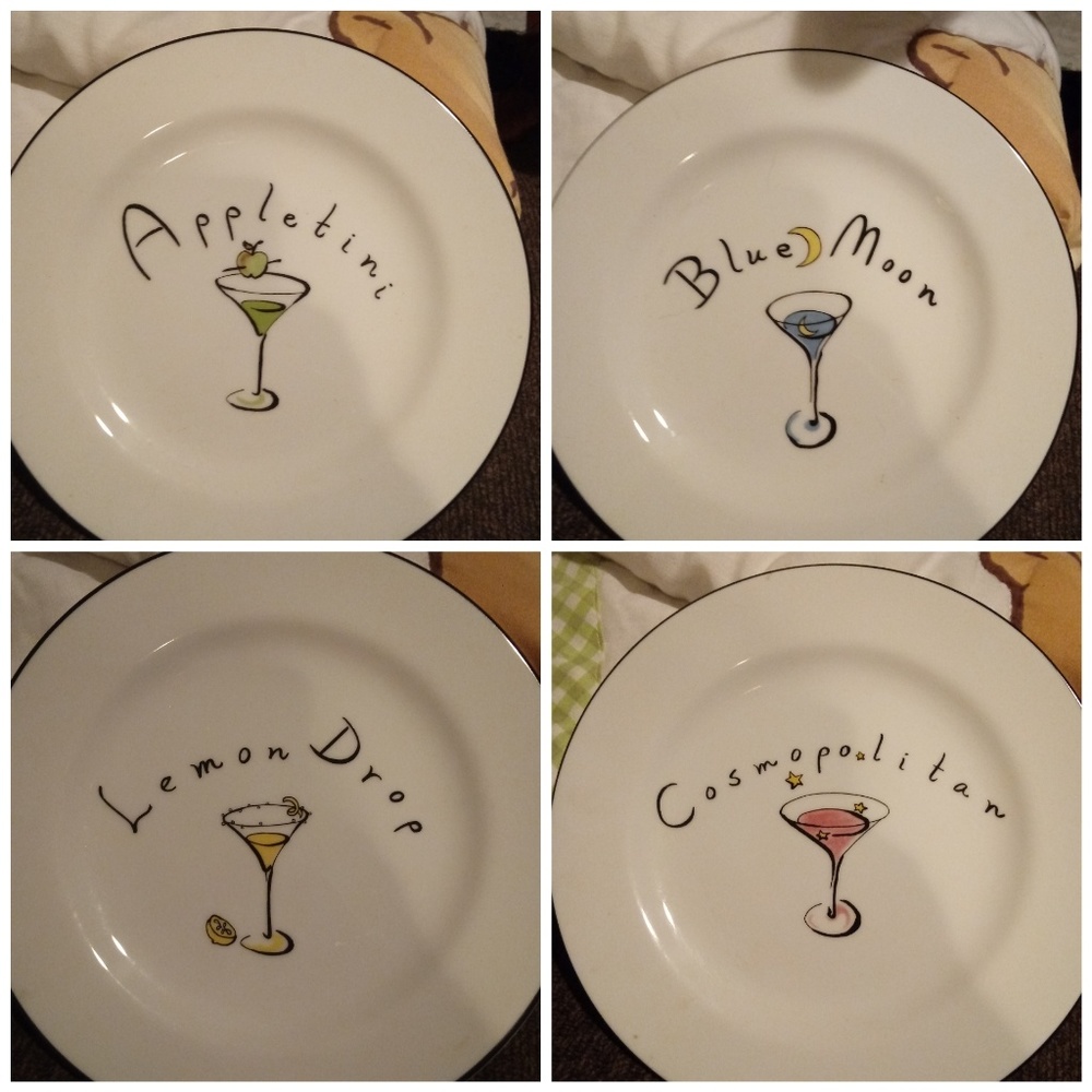 Pottery Barn Cocktail plates